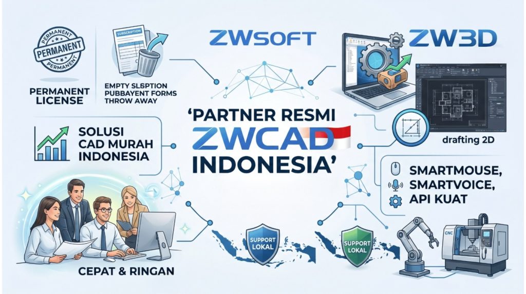 Partner Resmi ZWCAD Indonesia